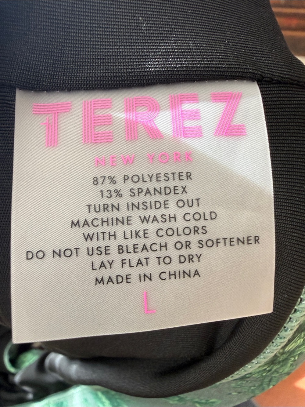 TEREZ SPORTS BRA SIZE LARGE - Picture 5 of 5